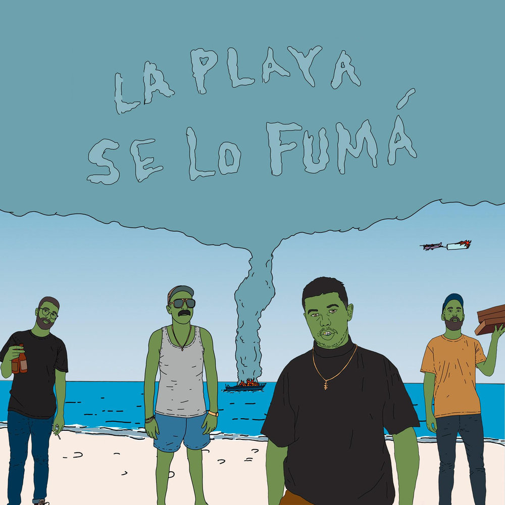 La Playa Se Lo Fumá