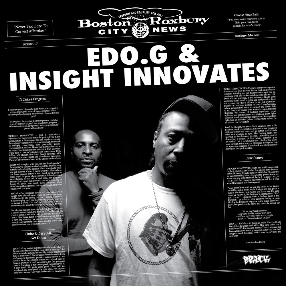 Portada de Edo. G & Insight Innovates