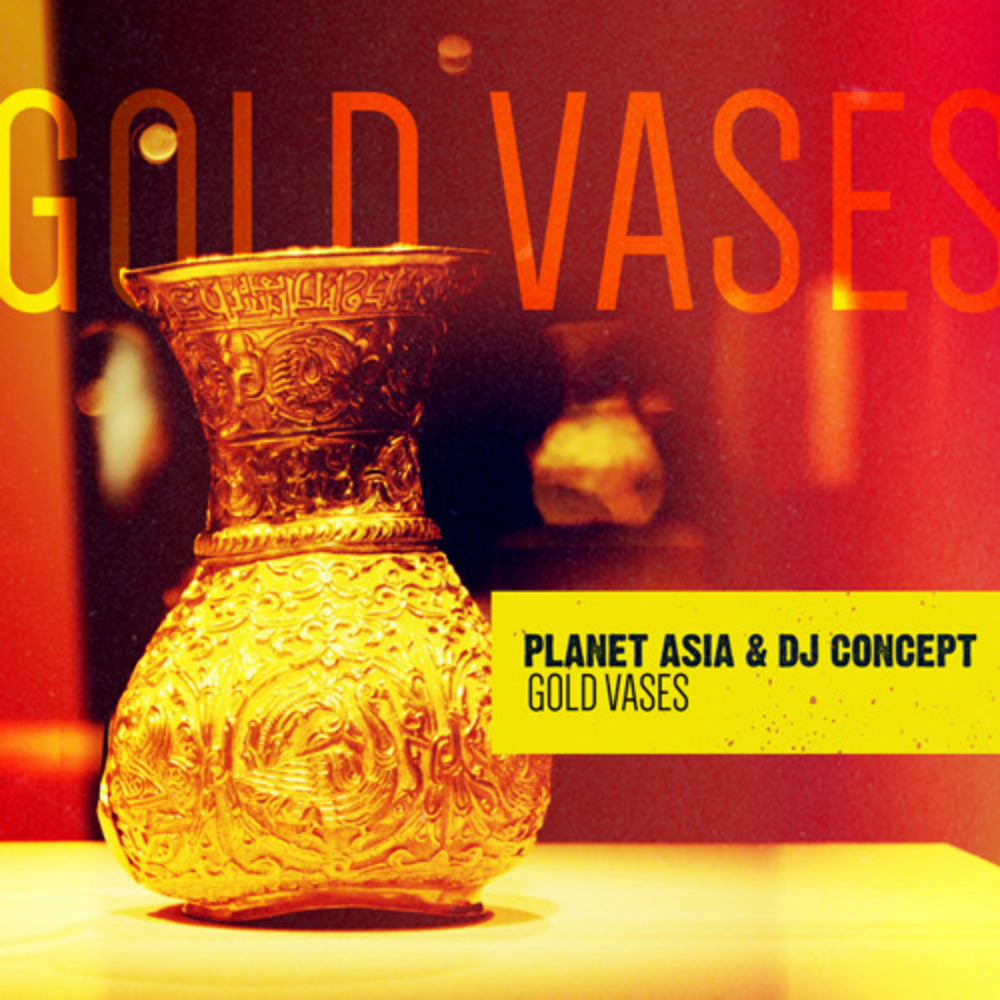 Gold Vases