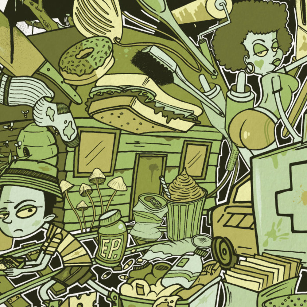 Portada de Sleeping In the Sink (Instrumentals)