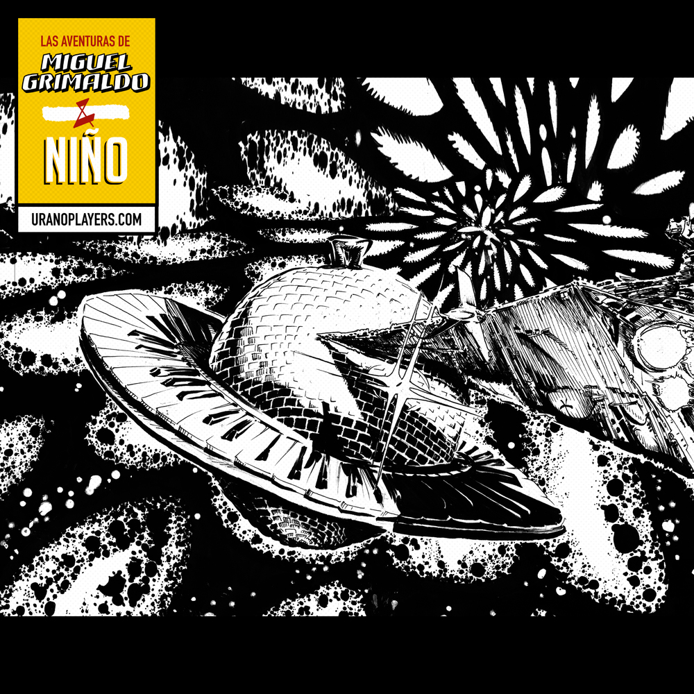 Portada de Las Aventuras De Miguel Grimaldo & Niño