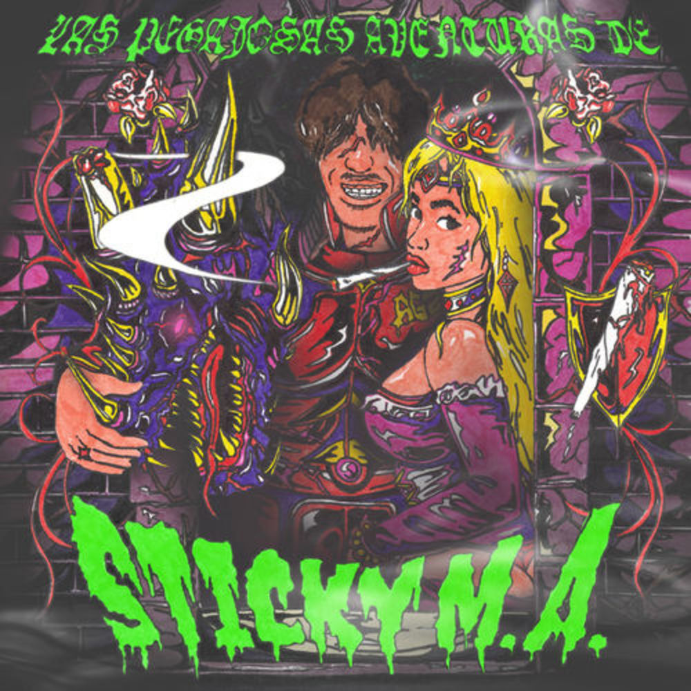 Portada de Las Pegajosas Aventuras de Sticky M.A.