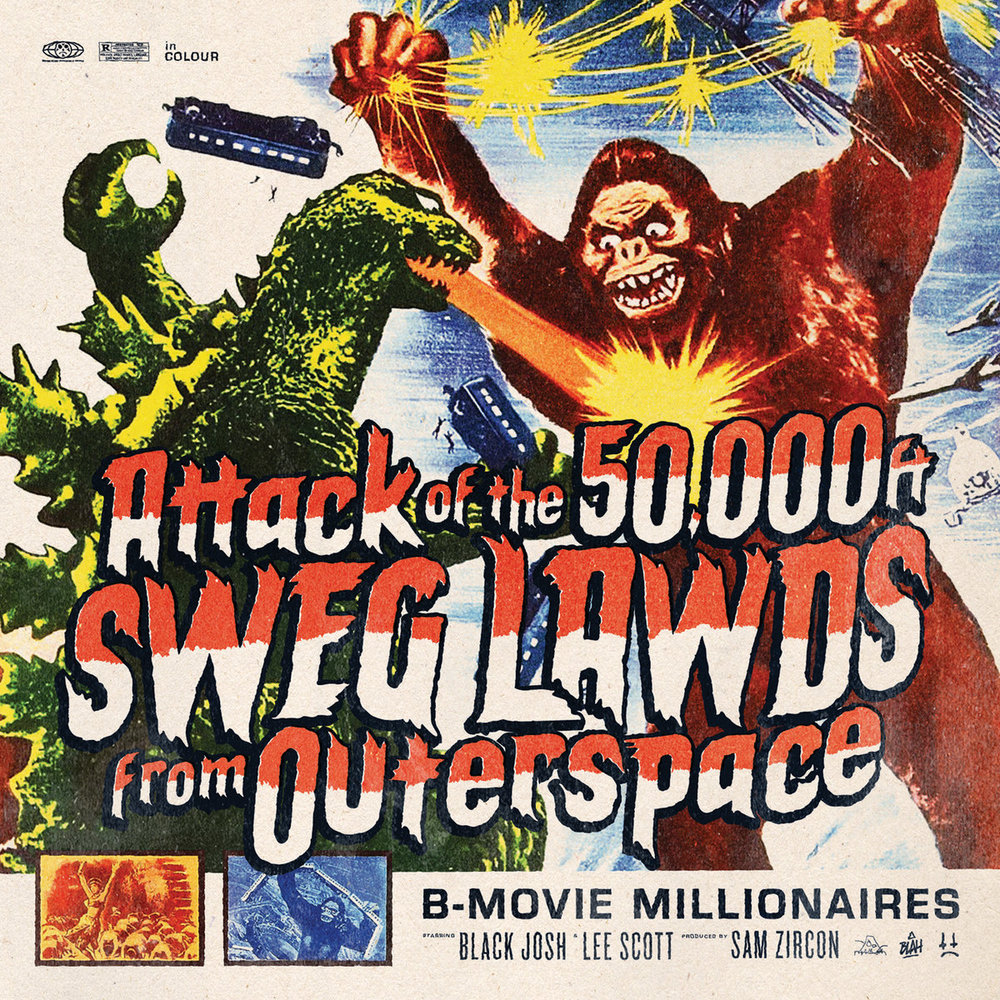Portada de Attack of the 50,000 Ft Sweg Lawds from Outer Space